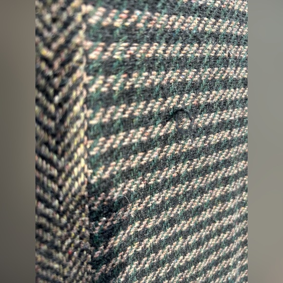 Vintage 90’s Blazer Multi Pattern Tweed Suede Collar Small JL Colebrook EUC - Picture 9 of 10